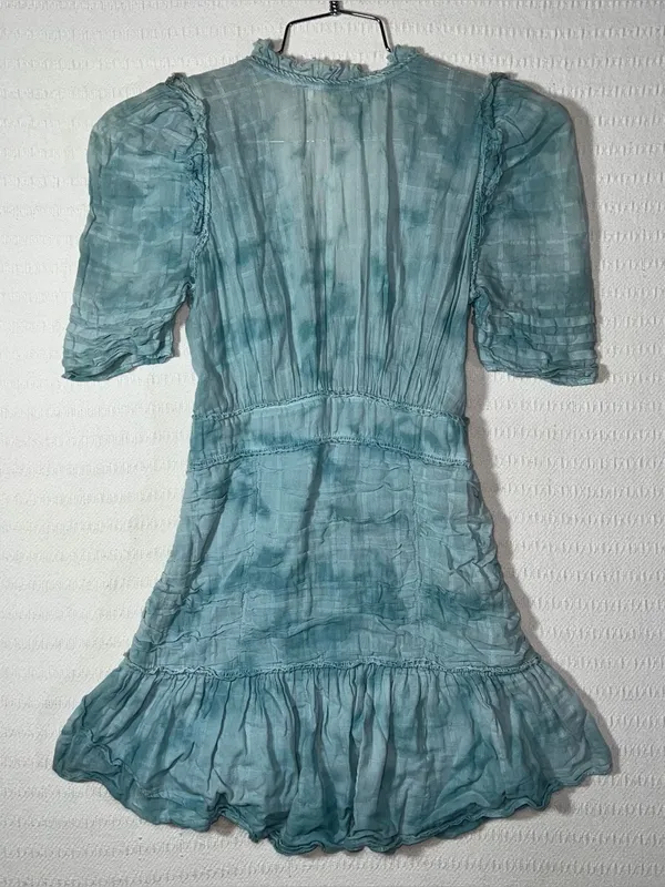 Love Shack Fancy Womens Arlo Cotton Mini Sun Dress Womens Size 2 - Image 2