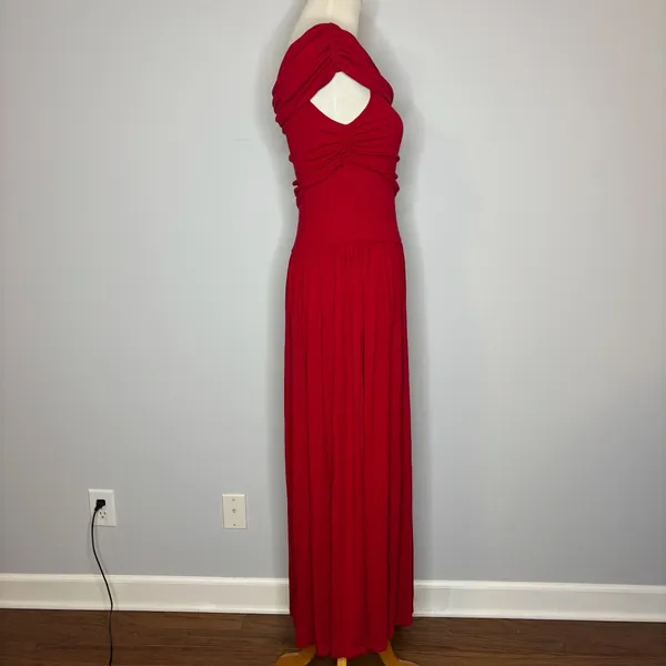 Runaway The Label - Red Manalla Maxi Dress - Image 4