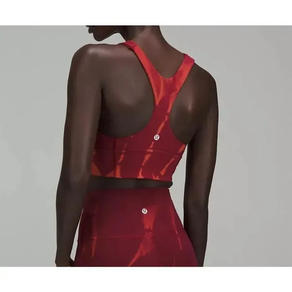 Lululemon wunder train longline bra size 4 - Image 2
