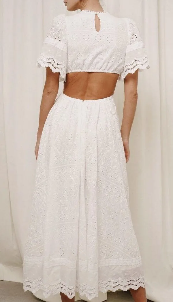 Mabel EYELET DRESS NWOT - Image 2