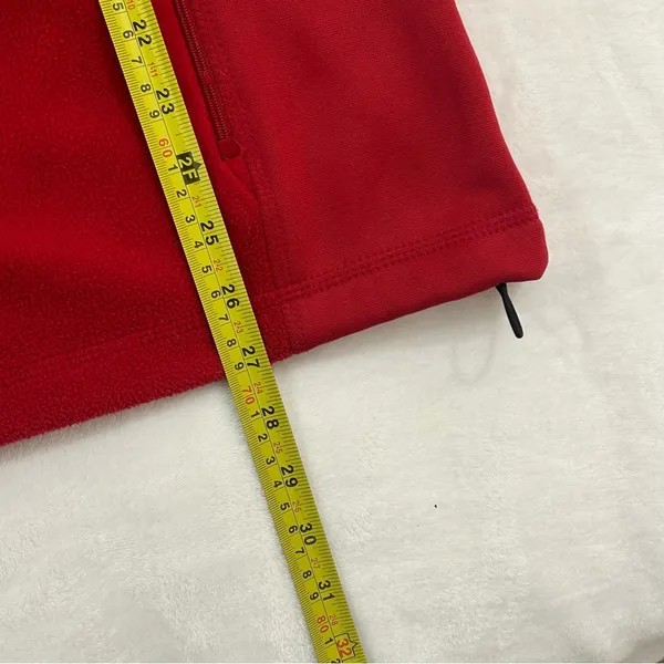 Philadelphia Phillies MLB World Series 2008 Red Full Zip Fleece Jacket Women XL - Image 8