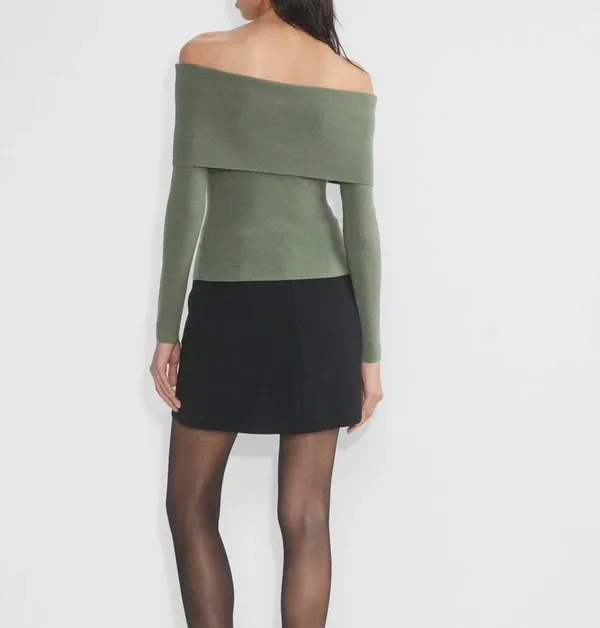 Aritzia Wilfred Off-The-Shoulder Top - Image 2