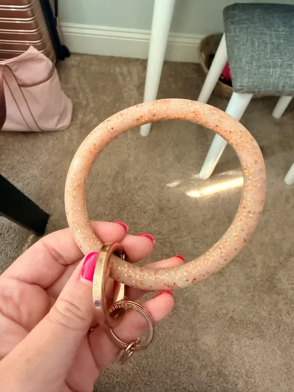 Keychain ring Pink - Image 2