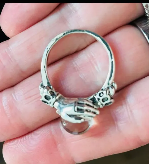 Urban Outfitters Galaxy Horoscope Orb Ring - Image 5