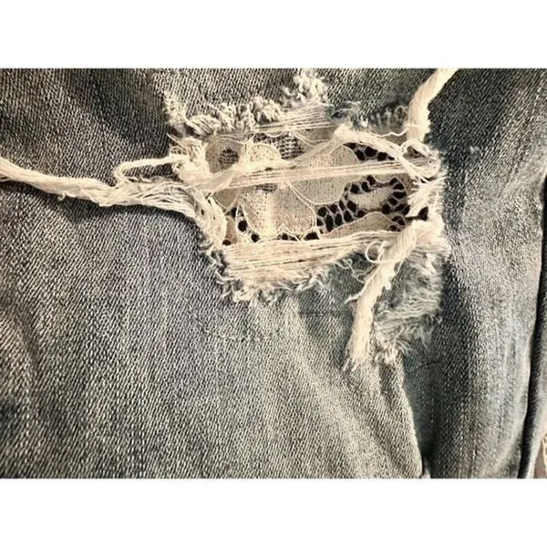NWT Judy Blue mid rise‎ distressed skinny jeans size 30 - Image 9