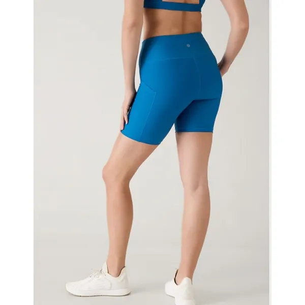 Athleta XS Interval Stash Short 7” X-Small Dark Lapis Blue Bike - Image 6