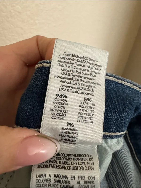 Mother Mid Rise Dazzler Ankle Jeans Sz 29 Wish On A Star Blue - Image 9