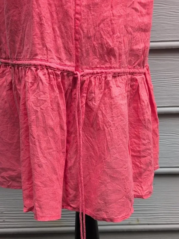 J. Crew Linen Getaway Dress | J. Crew Sleeveless Drop Waist Sleeveless Dress - Image 5
