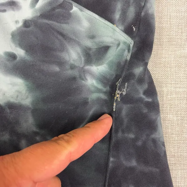 Lululemon Tank Top Womens 4 Green Black Batik Racerback Athletic Yoga Workout - Image 6