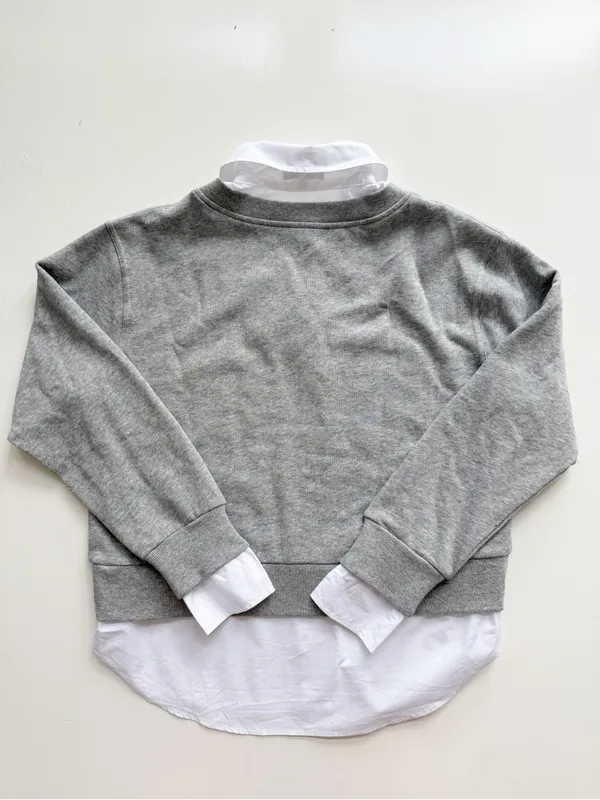 Z Supply Ellie Twofer Sweatshirt Size Small - Image 10