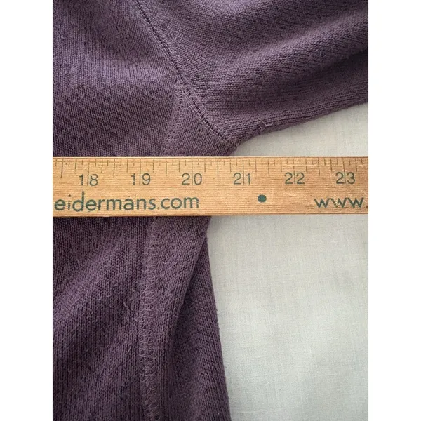 Eddie Bauer Dusty Purple Fleece 1/4 Zip Pullover Jacket Women’s Size XL - Image 11