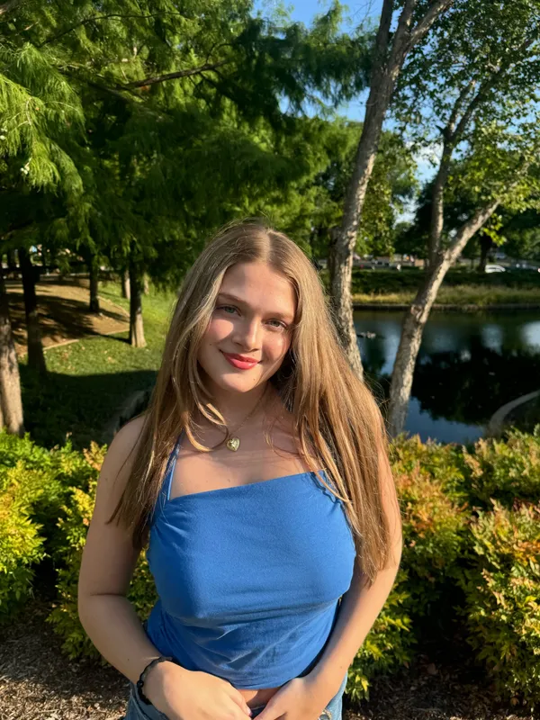 Blue Top Shein - Image 3