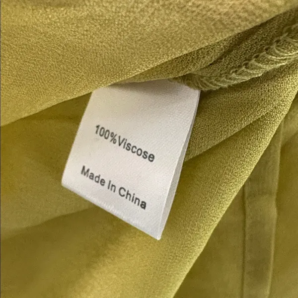 NWT Tuckernuck Chartreuse Natalia Blouse medium - Image 12