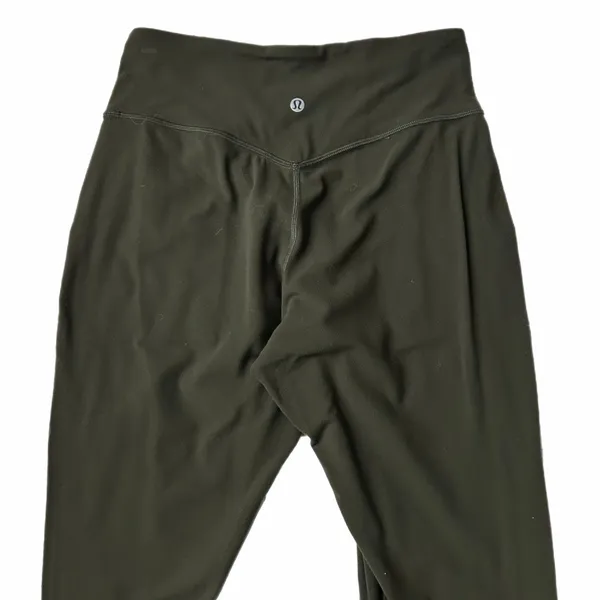 Lululemon Align Jogger 28" Dark Olive Green Nulu High Rise Pants Size 6 - Image 4