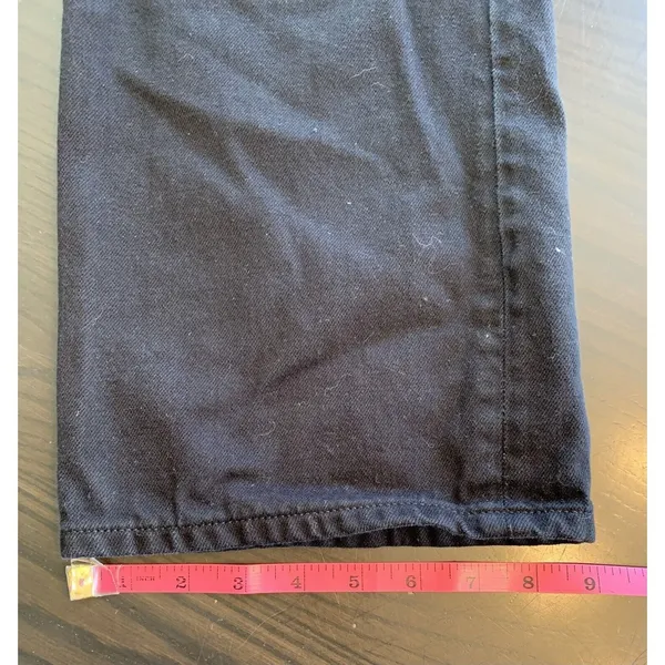 COS Black Jeans Women's 26 Wide Crop‎ 3/4 High Rise Straight Minimal Capsule - Image 16
