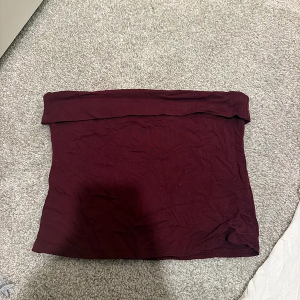 Antistar Marshalls Maroon Tube Top Red Size M - Image 2