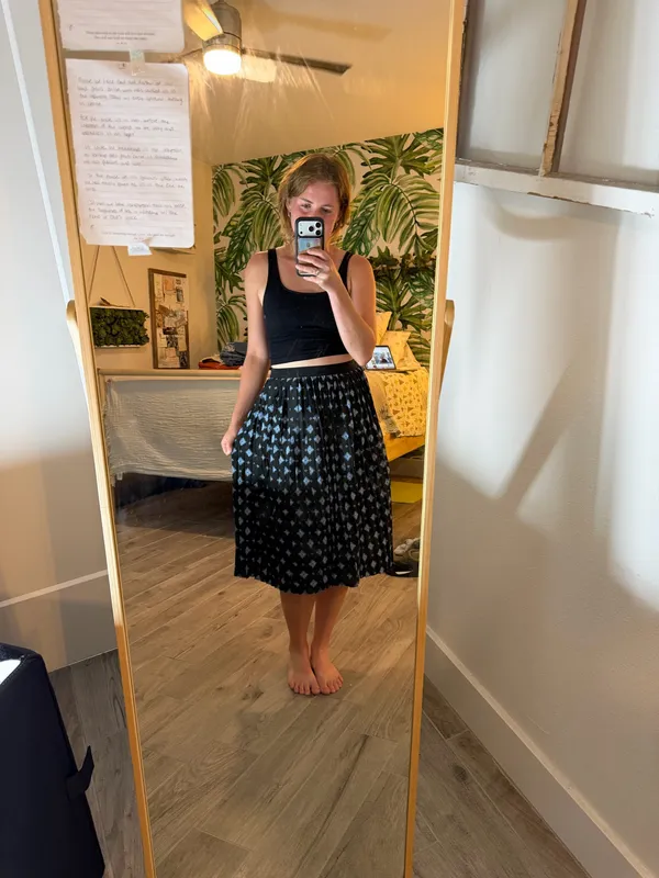 A Dip of Darling vintage midi skirt - Image 6