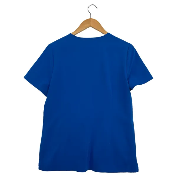 Figs Scrub Top Womens M Blue Casma V Neck Technical Collection FW1100 Utility - Image 2
