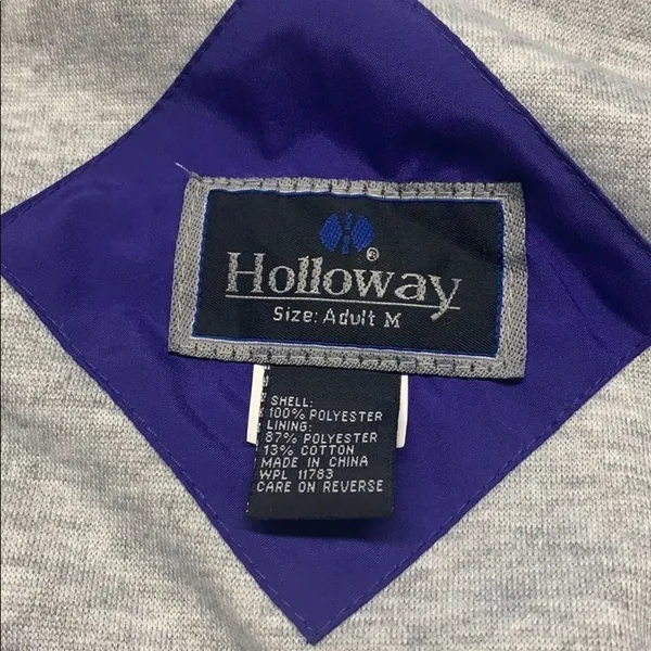 Holloway Lined Hooded Windbreaker Jacket Sz M NWT - Image 3