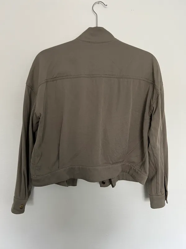 Olive Green Light Jacket - Image 2