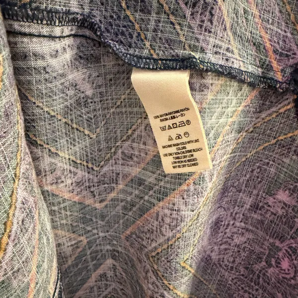 Free People Walking on a Dream Purple V Neck Tunic Small - Image 6