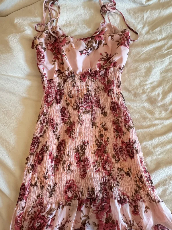 Nasty Gal Floral Pink Dress - Image 2