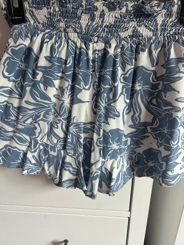 blue floral skort White Size XS - Image 3