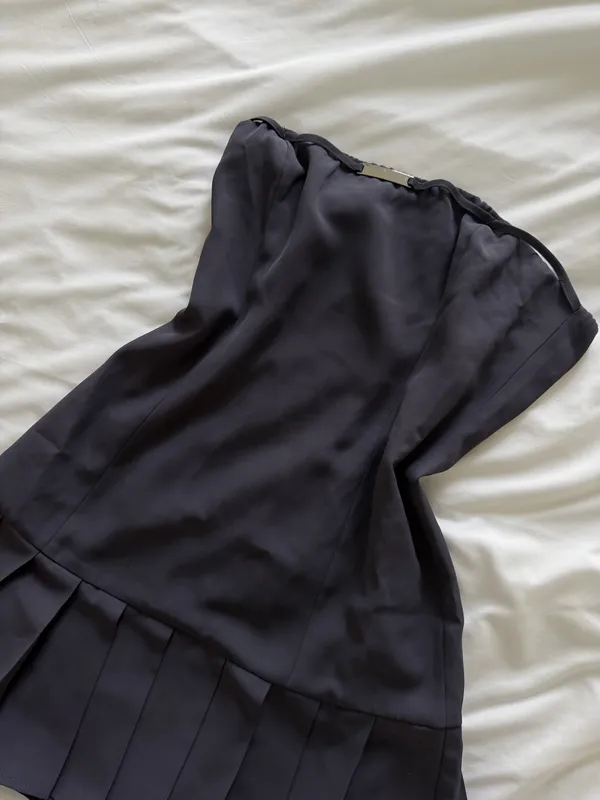 Princess Polly Grey Mini Dress - Image 3