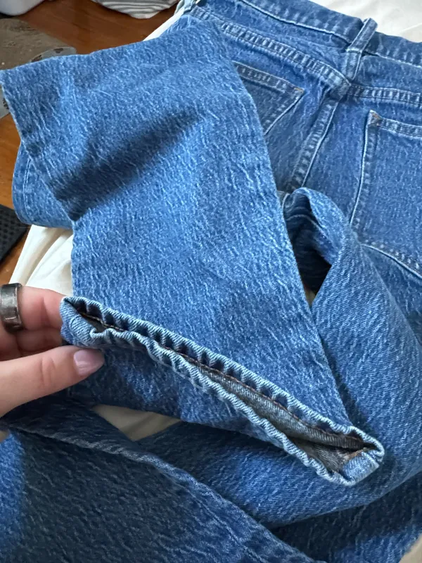 Madewell Jeans Perfect Vintage Straight Leg Denim 25P petite - Image 6