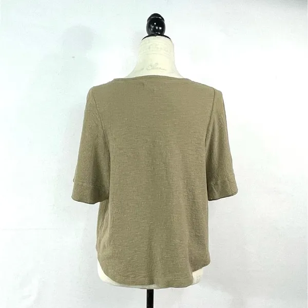 Madewell Texture & Thread Flutter-Sleeve Top Size M - Image 7
