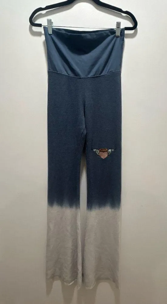 Revolve Heavenly Love Thermal Pant Navy Dip Dye BOYS LIE Size Small New No Tag - Image 4