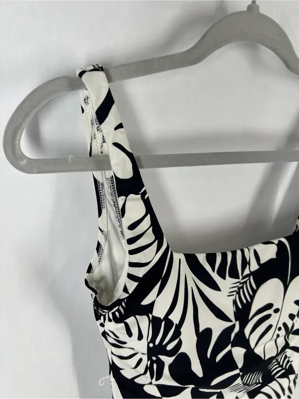 Sunshine79 Optic Tropic One-Piece Swimsuit - Black & White - Image 3