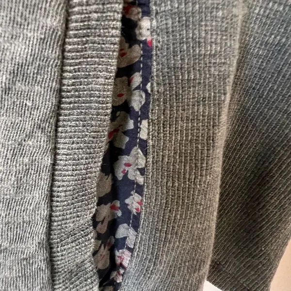Anthropologie Saturday Sunday grey moto jacket size M - Image 5
