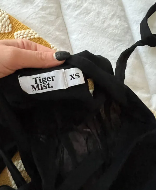 Tiger Mist Black Mesh Bodysuit - Image 8