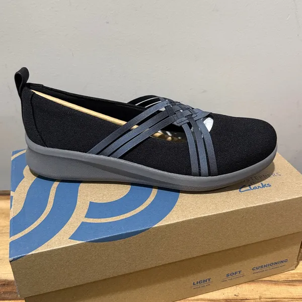 Clarks‎ Womens Sillian 2.0 Cora Black Size 9 - Image 7