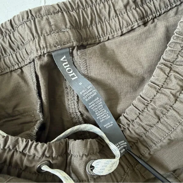 Vuori‎ Women'S Vintage Ripstop Pant Army Green Size M - Image 5