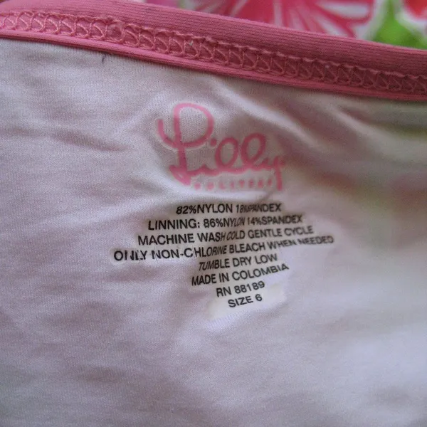Vintage Lilly Pulitzer Swimsuit - Image 8