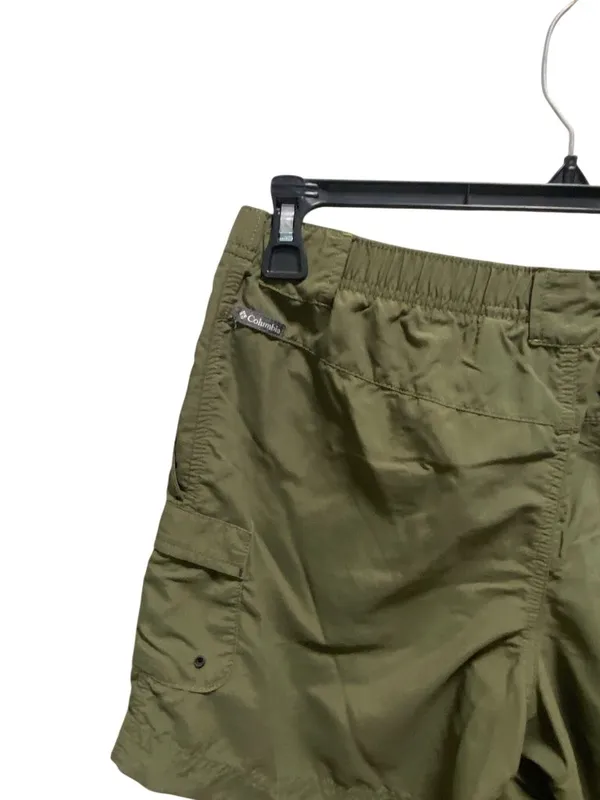 Columbia Y2K Womens Outdoor Shorts Olive Green Size S Summer Hiking Gorpcore - Image 9