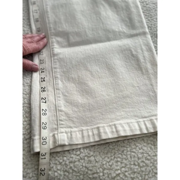 Madewell The Perfect Vintage Wide-Leg Jean w/Patch Pockets Vintage Canvas Sz 32 - Image 15