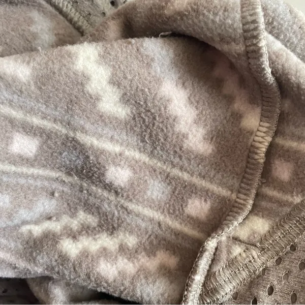 Patagonia Snap-T Fleece Pants in Bergy Bits Furry Taupe Women’s Medium - Image 7