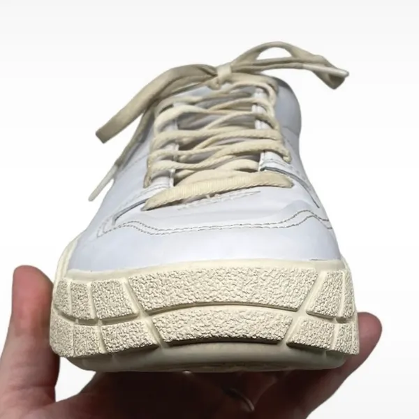 Puma Eris Fantasy Leather Lace-up Sneakers Women’s Size 9 White-Whisper White - Image 9