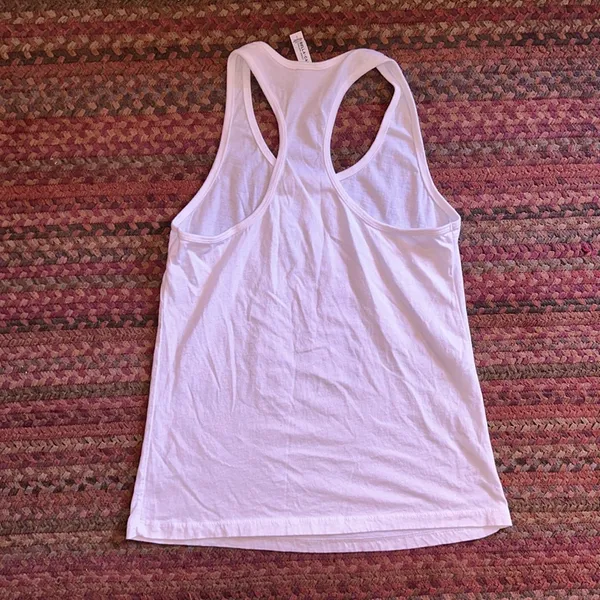 Veuve Clicquot Rose Tennis Raquet Graphic Tank - Image 4