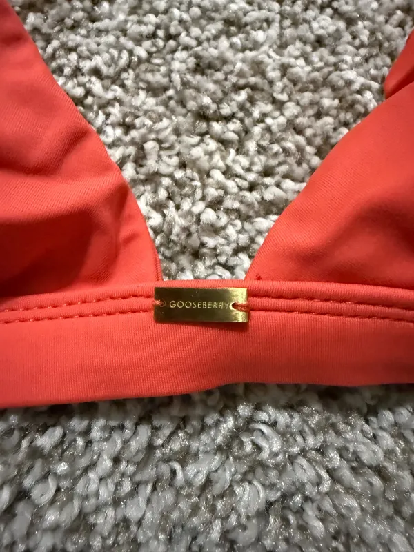 Gooseberry triangle top Red Size XS - Image 2