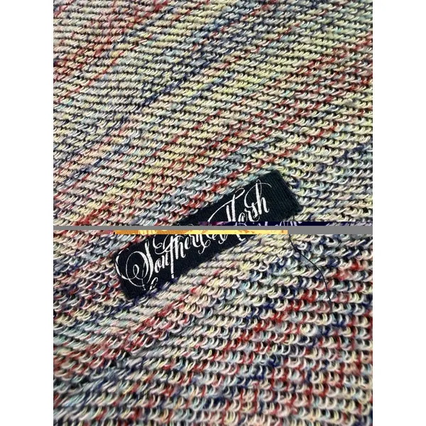 Southern Marsh Rainbow Sunday Morning Sweater Sz XS Preppy Teen - Image 5