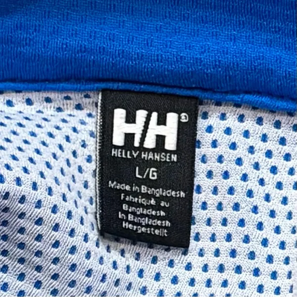 Helly Hansen Blue Lightweight Holiday Outdoors‎ Ski Snow Quarter Zip Women's L - Image 7