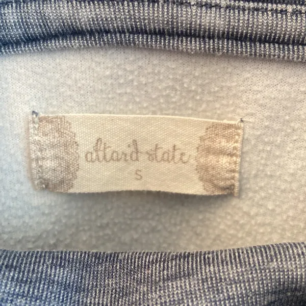Altar'd State blue grey sweat shirt S - Image 3