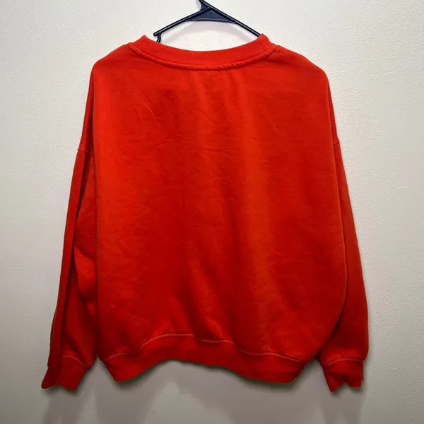 HM Wisconsin Midwest Football League Sweatshirt Red‎ Graphic Pullover Large - Image 6