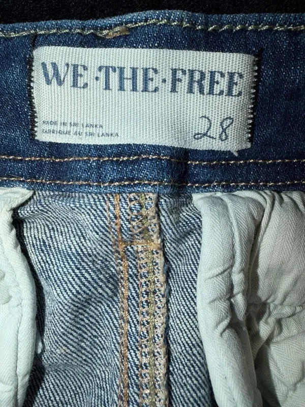 We The Free Daylight Denim Mini Skirt Size 25 Blue - Image 9