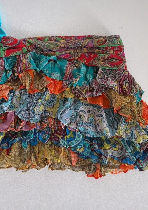 Zara Rufle mini skirt  - Image 6