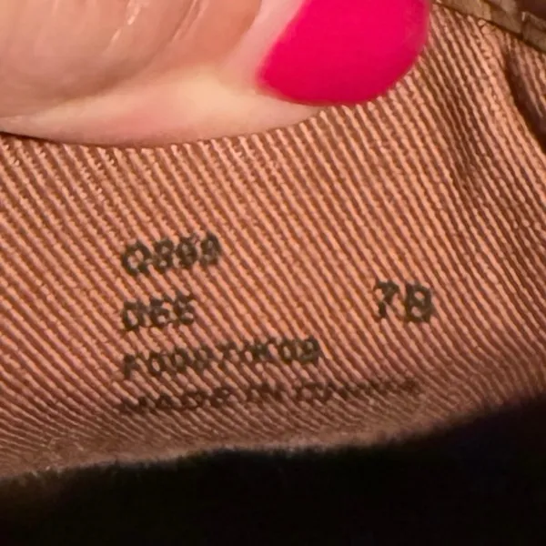 Coach Dee Signature Canvas Sneakers Sz 7B - Image 7